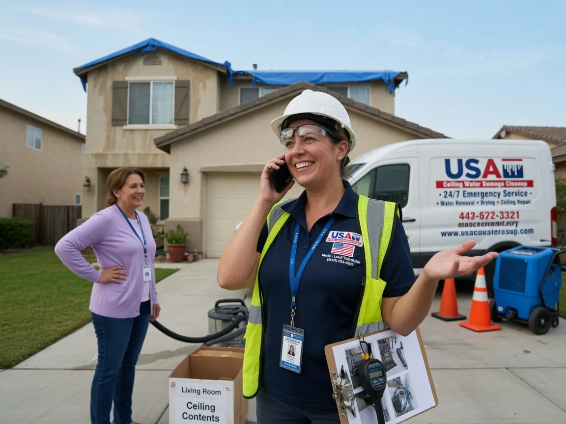 Ceiling Water Damage Restoration Loa, UT FAQs